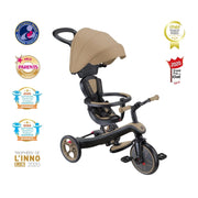 Globber Explorer Trike 4-in-1 - Sand image 1