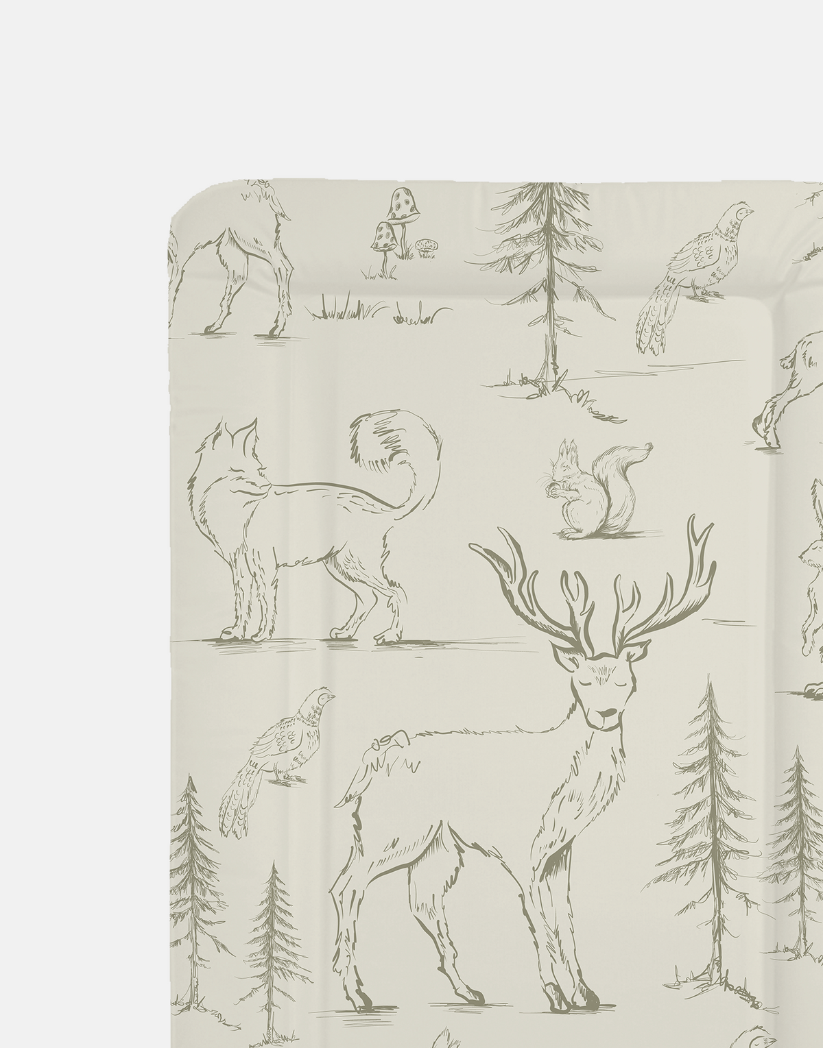 Woodland Baby Changing Mat