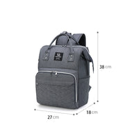 Large Capacity Multifunctional Usb Rechargeable Oxford Cloth Lightweight Baby Diaper Bag image 8