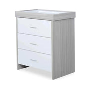 Ickle Bubba Pembrey Furniture Set Under Drawer Ash Grey & White 3 pcs - Premium Sprung Mattress image 8