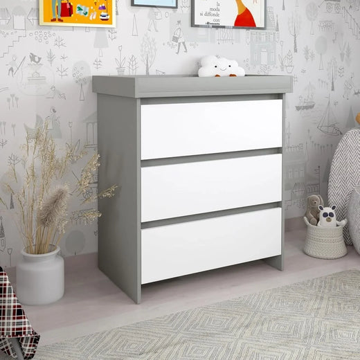 Shefa Kids 880 Baby Changing Unit – Grey & White
