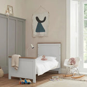 Tutti Bambini Verona Cot Bed - White/Oak image 2
