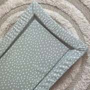 Standard Changing Mat - Sage Green Spots image 2