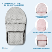 Universal Dimple Car Seat Footmuff / Cosy Toes image 3
