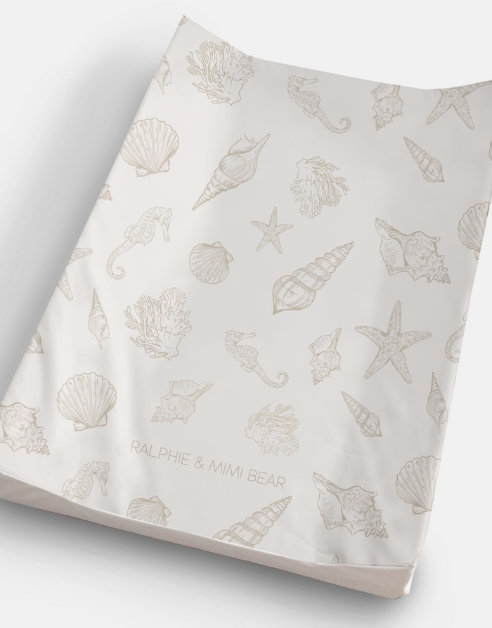 Seashell Anti Roll Wedge Changing Mat