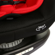 baby plus Orbitfix Group 0+/1/2/3 (Birth to 12 Years) Car Seat - Black Red image 10