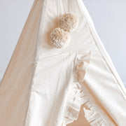 MINICAMP Teepee Tent for Kids with Ruffled Trim image 7