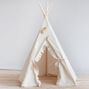 MINICAMP Teepee Tent for Kids with Ruffled Trim image 8