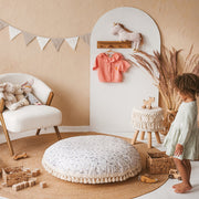MINICAMP Kid's Floor Cushion in Forest Animal Pattern image 5