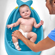 Skip Hop Moby Smart Sling 3-Stage Baby Bath Tub - Baby Beluga image 5