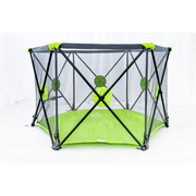 Pop Up and Play Playpen with Securing Lock and Cushioned Guards image 2