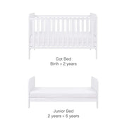 Tutti Bambini Rio 3 pcs Room Set - White image 9
