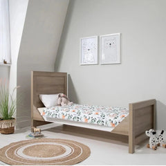 Tutti Bambini Modena 2-Piece Nursery Furniture Set – White & Oak