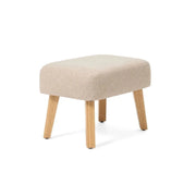 Tutti Bambini Jonah Rocking Chair & Foot Stool - Stone image 9