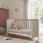 Tutti Bambini Verona Cot Bed - Dove Grey/Oak image 5