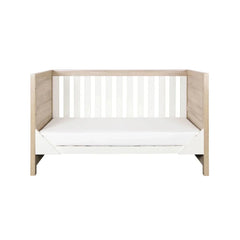 Tutti Bambini Modena 3-in-1 Cot Bed - White/Oak