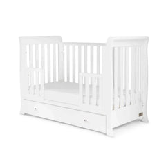 Ickle Bubba Snowdon Mini Cot Bed White