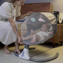 Electric Baby Rocker Chair with Bluetooth, Remote Control & Vibration
