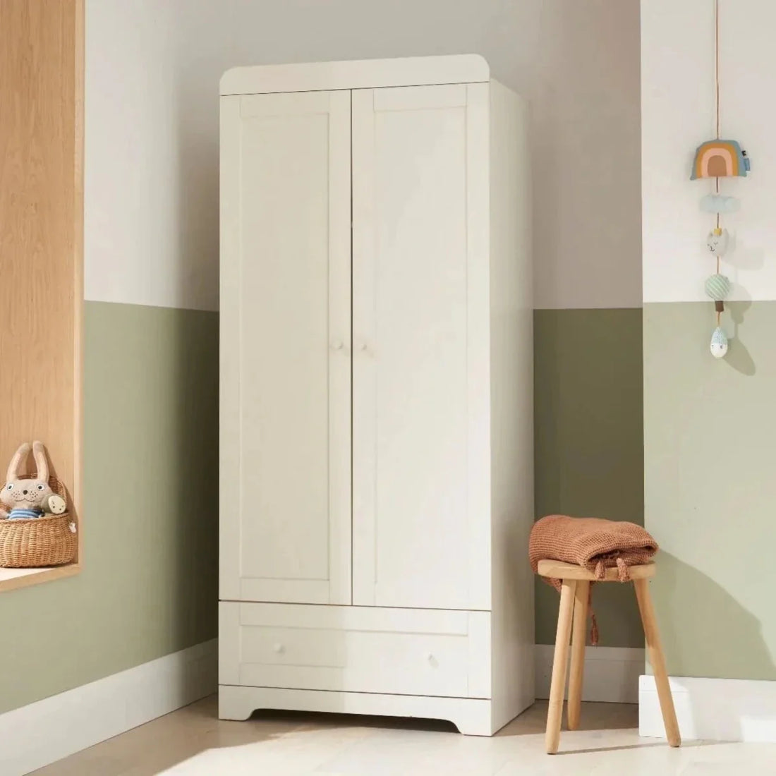 Tutti Bambini Rio Wardrobe - White
