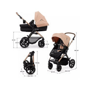 Kinderkraft Moov 2 3-in-1 Travel System with Car Seat image 6