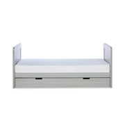 Ickle Bubba Pembrey Cot Bed & Under Drawer Ash Grey - Without Mattress image 8