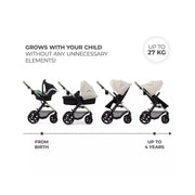 Kinderkraft Moov 2 3-in-1 Travel System - Grey image 5