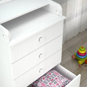 Shefa Kids 600 Changing Dressers - White image 6
