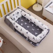 Cotton Portable Baby Crib Newborn Foldable image 19