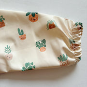 Long Sleeved Baby Bib - Pot Plants image 6