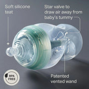 Tommee Tippee Advanced Anti-Colic Feeding Bottles 150ml – Pack of 3 image 3