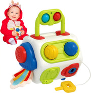 9 In 1 Busy Cube Baby & Toddler Toys Montessori Sensory Toys For Toddlers 1 2 3 Year Old Fidget Busy Board Learning Toys image 1