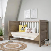 Tutti Bambini Modena 3-in-1 Cot Bed - White/Oak image 8