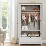 Tutti Bambini Verona 3-Piece Nursery Furniture Set – White & Oak image 8