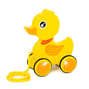 Wooden Animal Puppy Crocodile Trailer Children's Cartoon Parent-child Toddler Car Baby 3-6 Years Old Educational Toys image 11