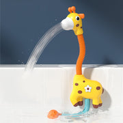 Bath Toys Baby Water Game Elephant Model Faucet Shower Electric Water Spray Toy For Kids Swimming Bathroom Baby Toys image 1