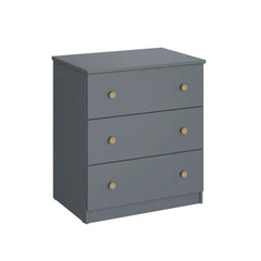 Shefa Kids 888 Changing Dresser – Graphite & Cremona Oak