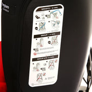 baby plus Orbitfix Group 0+/1/2/3 (Birth to 12 Years) Car Seat - Black Red image 13