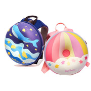 Kindergarten School Bag Donut Early Education Training Institution Children Backpack image 1
