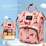 Ultra-Light Mummy Changing Backpack – Printed Baby Changing Bag image 1