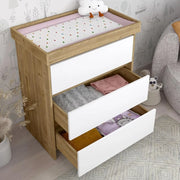 Shefa Kids 880 Baby Changing Unit - Cremona Oak/White image 2