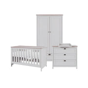Tutti Bambini Verona 3-Piece Nursery Furniture Set – Dove Grey & Oak image 2
