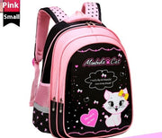 Kids School Cute Cat Print Backpack image 8