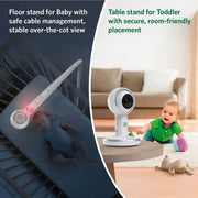 LeapFrog LF5817HD 7" Wi-Fi Smart Video Baby Monitor image 7