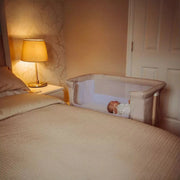 Red Kite Rockabye Bedside Crib - Oatmeal image 13