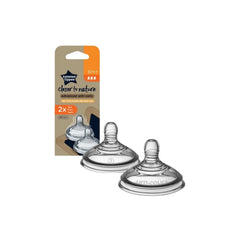 Tommee Tippee Advanced Anti-Colic Fast Flow Teats 6+ Months – Pack of 2