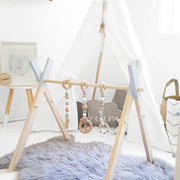 Wooden Baby Infant Fitness Frame Decorative Toys image 3