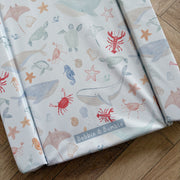 Standard Changing Mat - Deep Blue Sea Print image 3