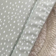 Standard Changing Mat - Sage Green Spots image 6