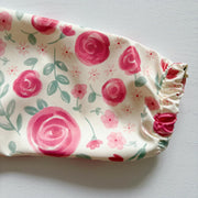 Long Sleeved Baby Bib - Country Floral image 6