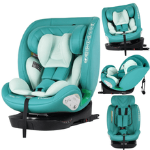 AllStage 360 0/1/2/3 ISOFIX I-Size Car Seat - Sage Teal (Birth-12 Years)